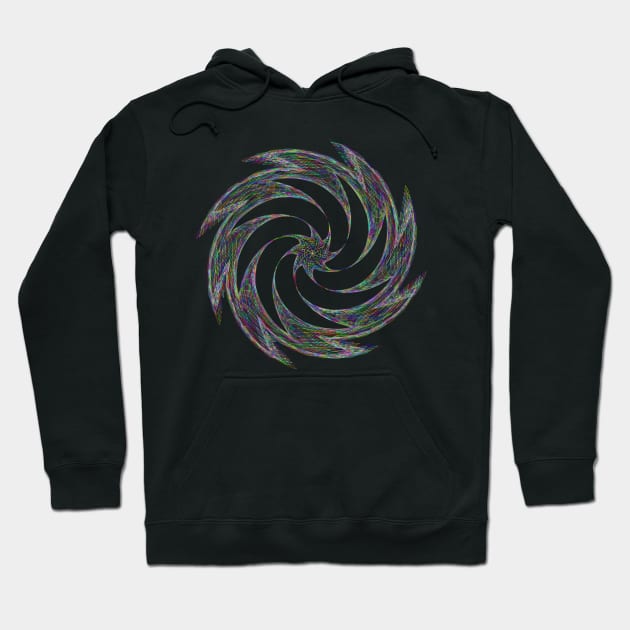 Abstract vortex Hoodie by Redbooster